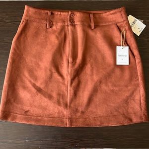 Forever 21, copper skirt